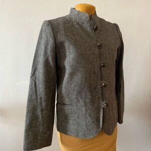 Vintage wool military style coat